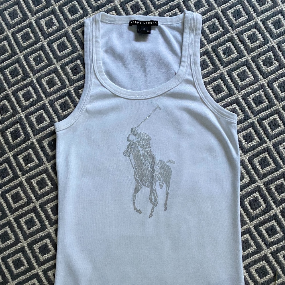 Cotton Ralph Lauren Tank Top